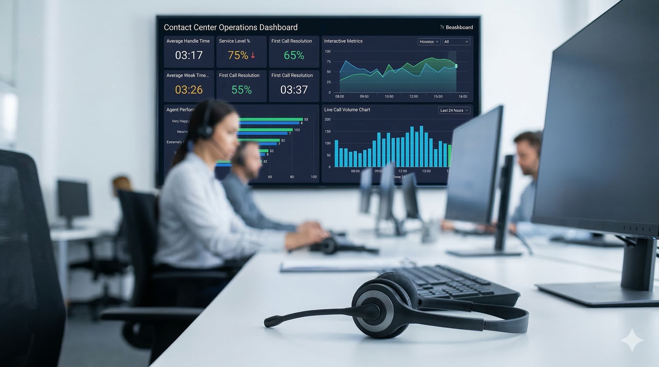 Voice AI Contact Center KPIs: Measuring Handle Time, CSAT, and First-Call Resolution